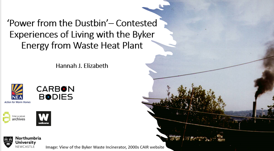 Hannah presents at the HEX conference in Tampere, Finland
